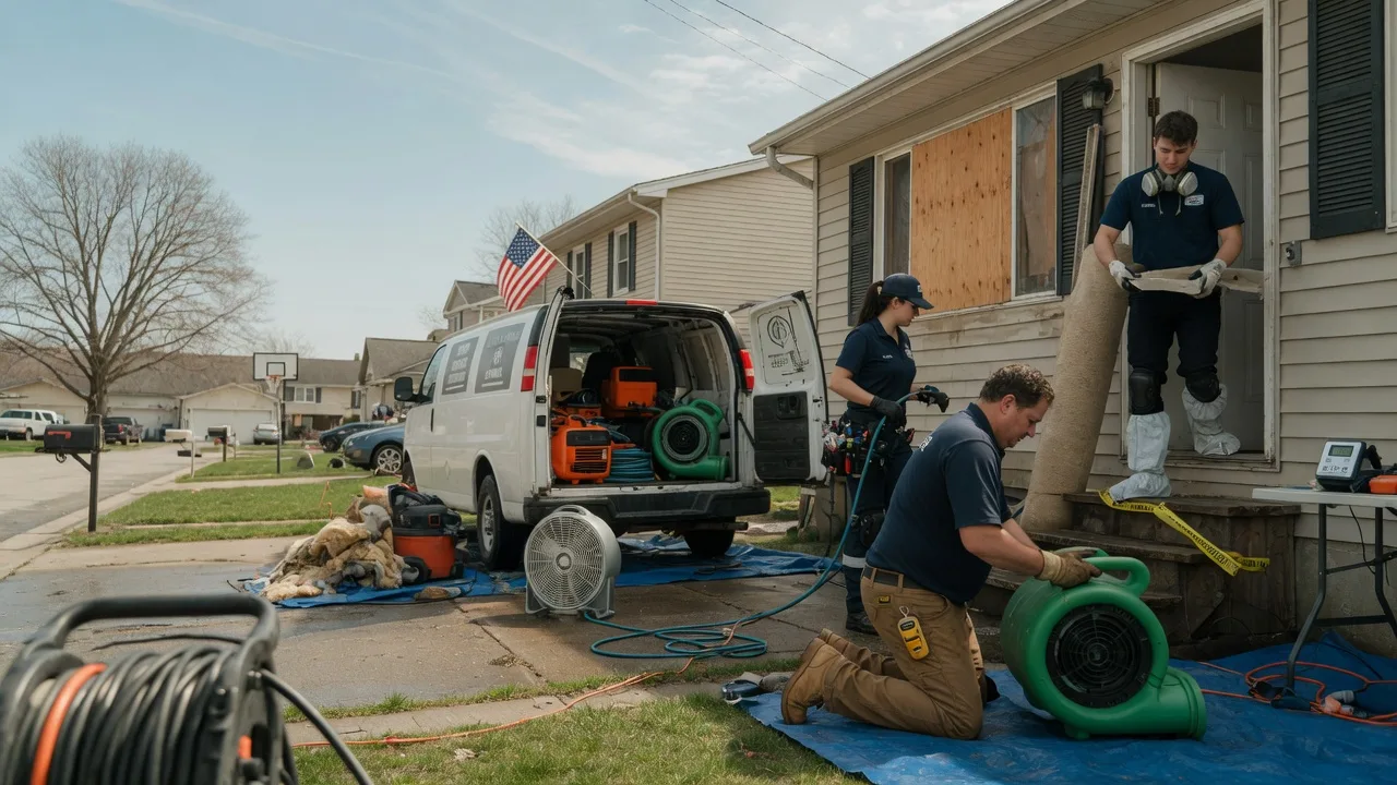 Water Damage Restoration in Coal City, IL near me